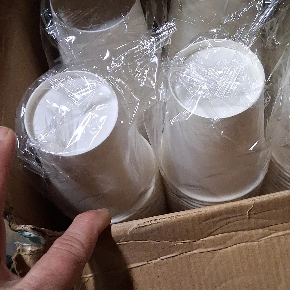 NWT Turbo Bee 12 oz Disposable Paper Cups,270 Pack Paper